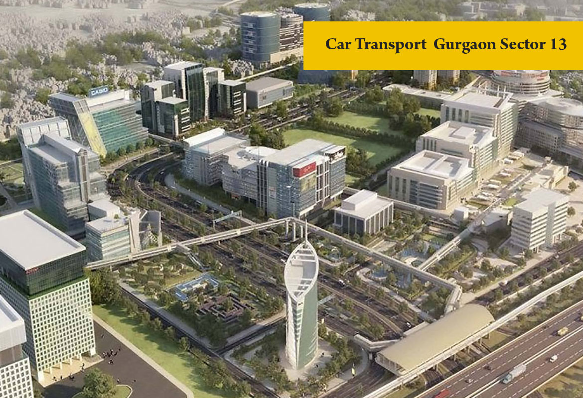 car transport Gurgaon Sector 13