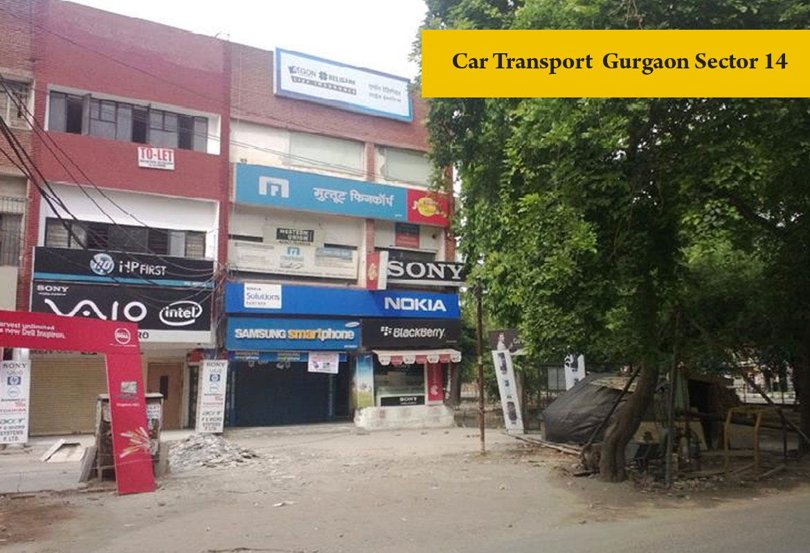 car transport Gurgaon Sector 14