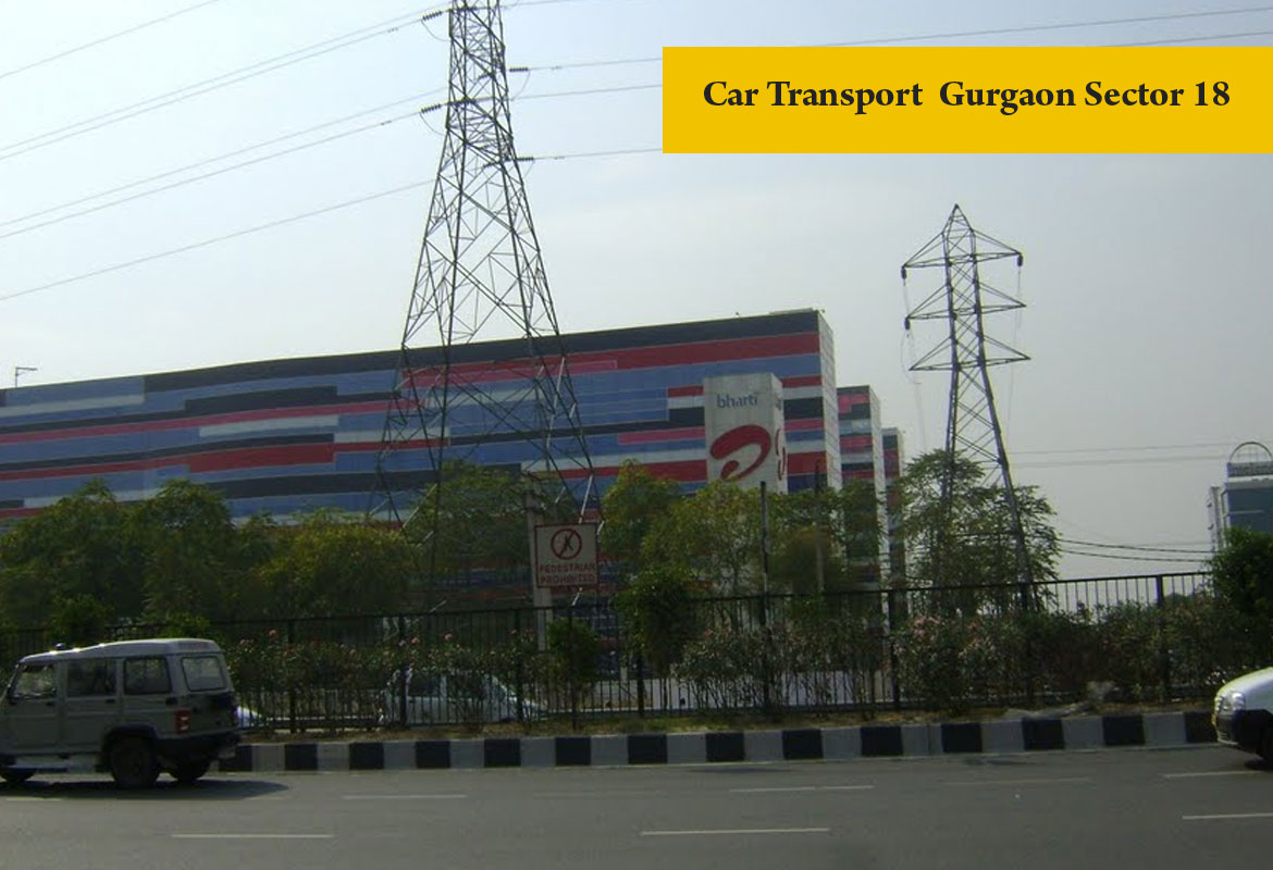 car transport Gurgaon Sector 18 