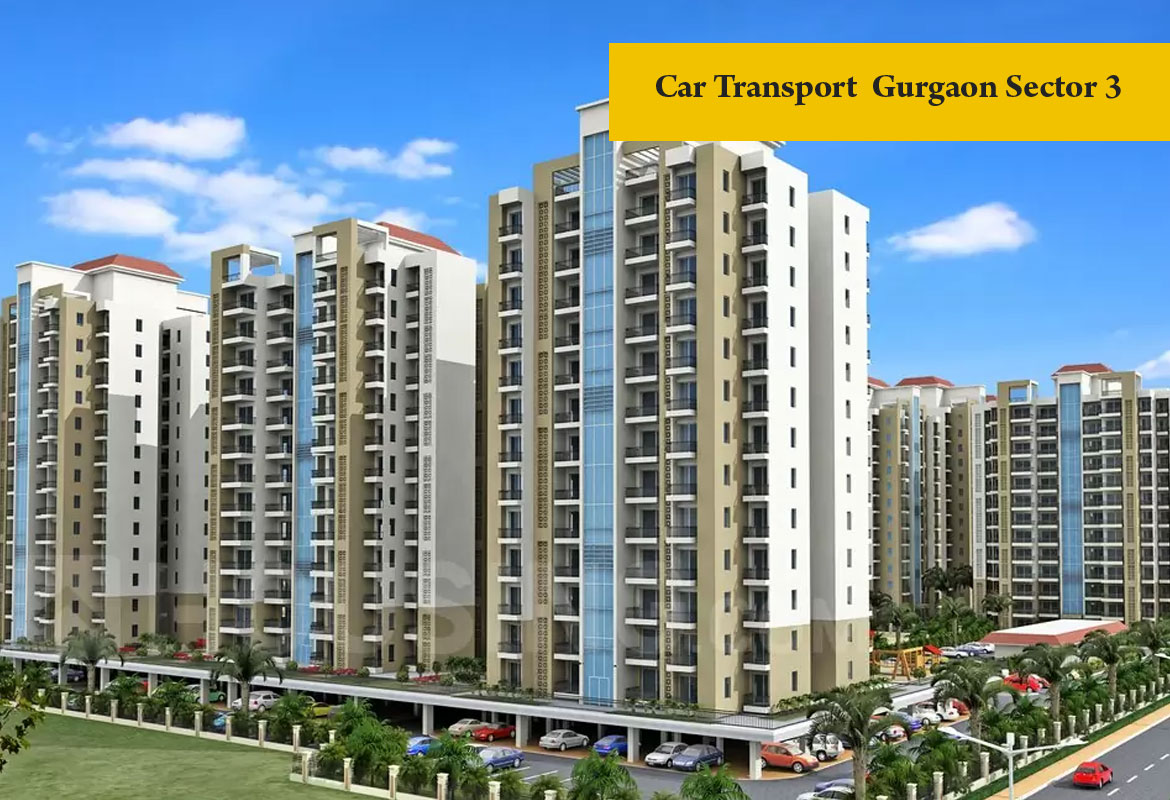 car transport Gurgaon Sector 3 