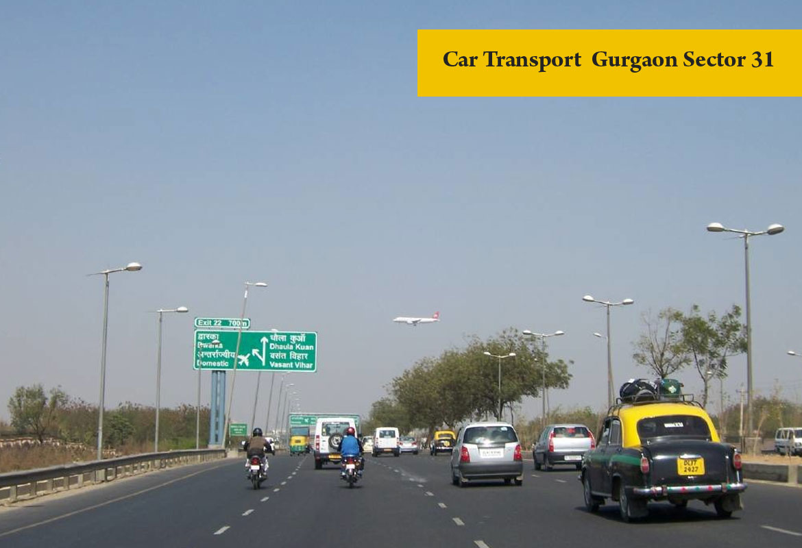car transport Gurgaon Sector 31 