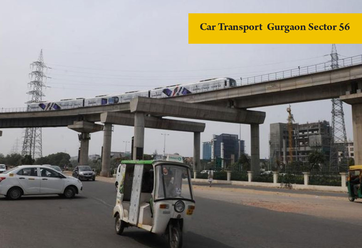 car transport Gurgaon Sector 56 