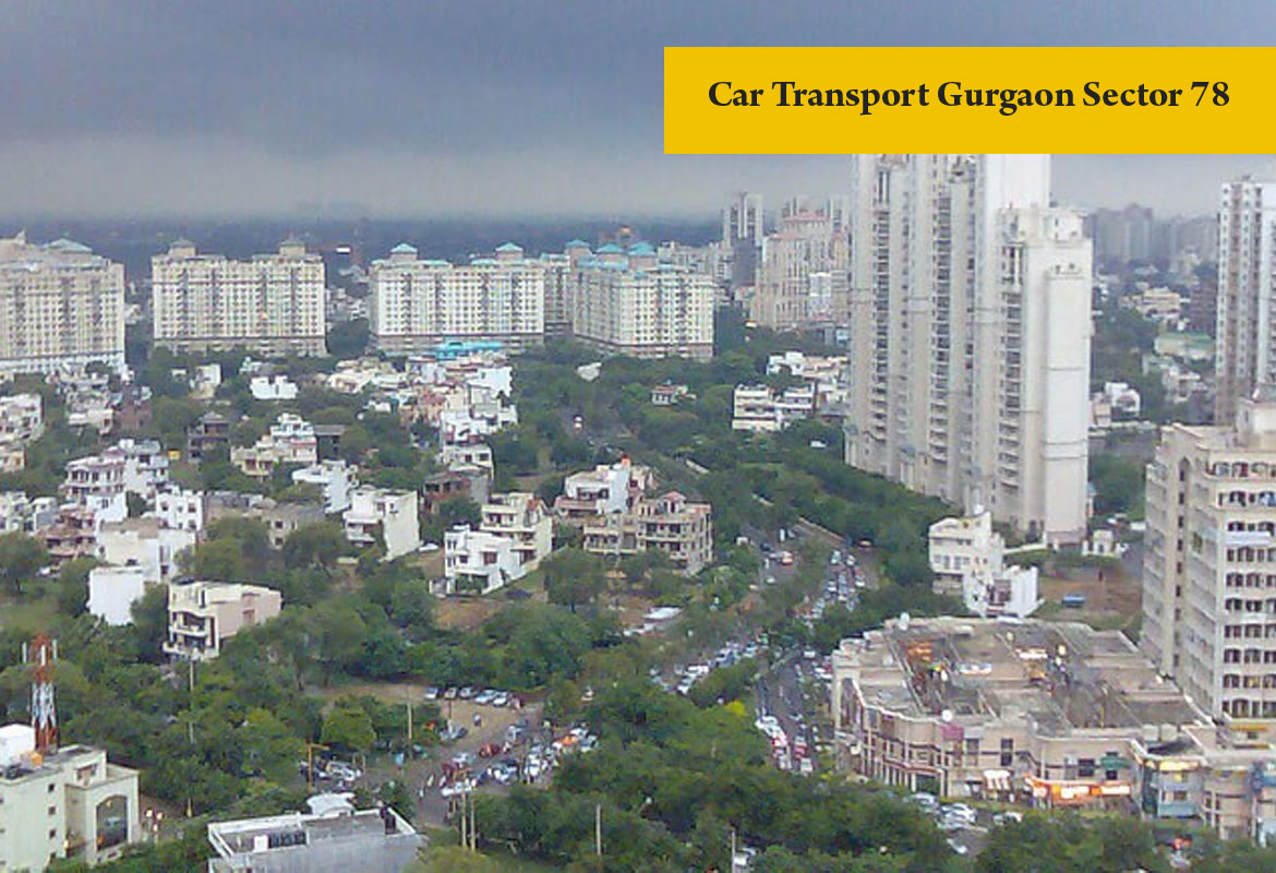 car transport Gurgaon Sector 78