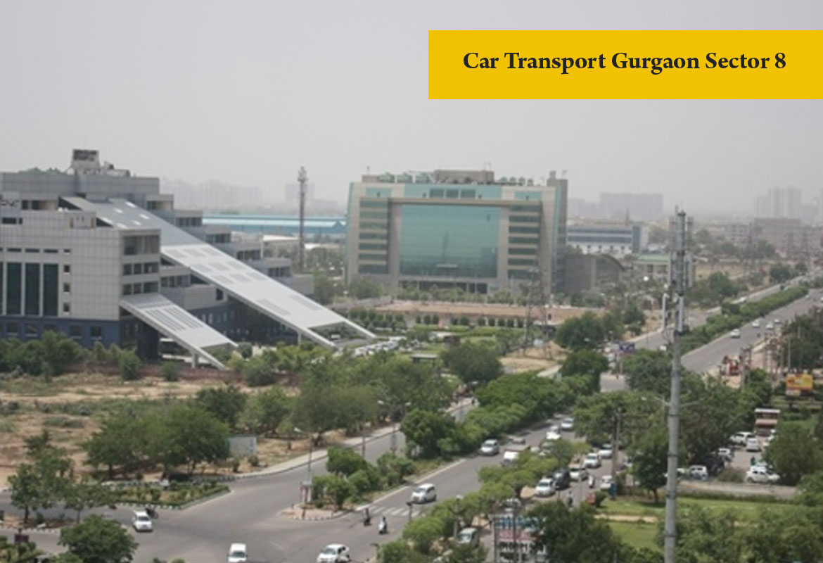 car transport Gurgaon Sector 8