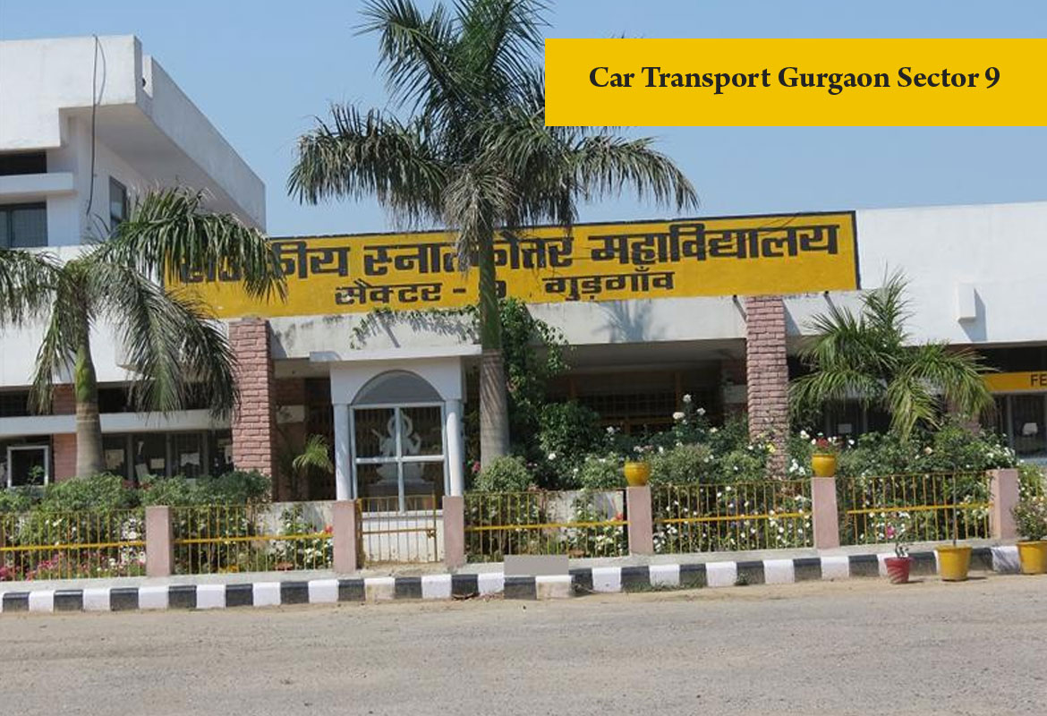 car transport Gurgaon Sector 9