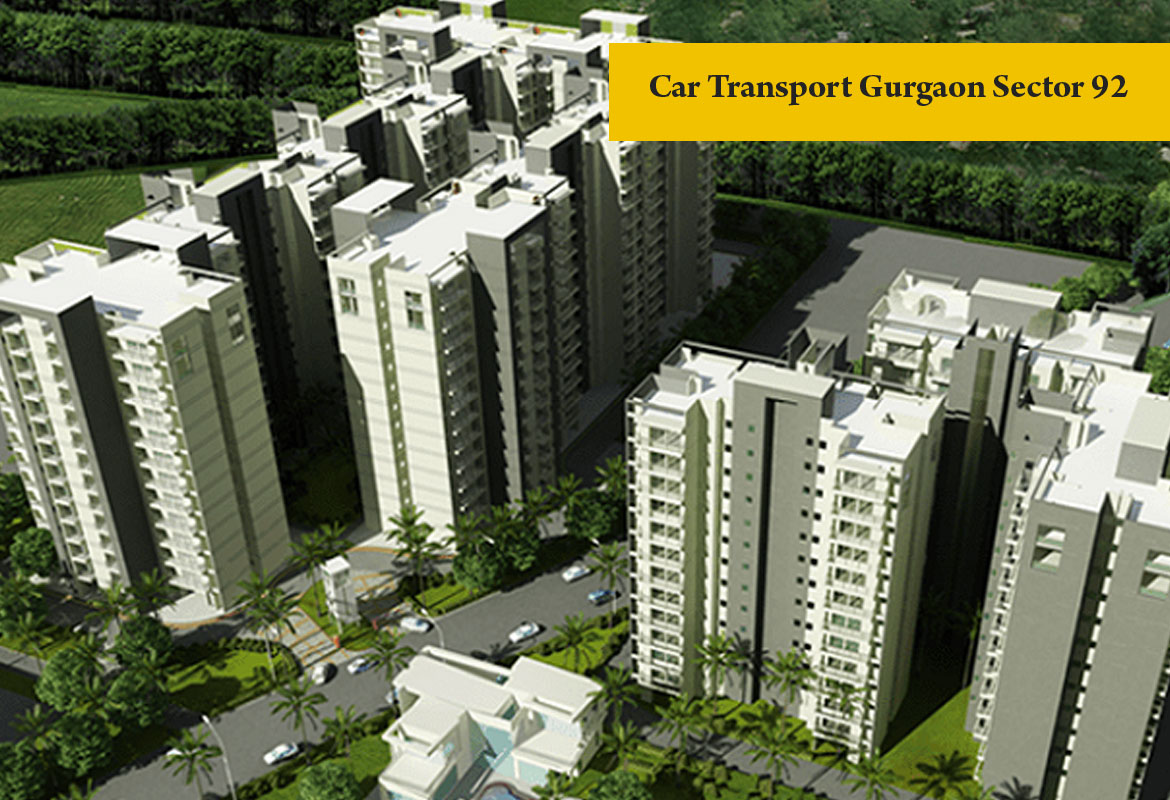 car transport Gurgaon Sector 92